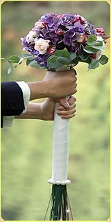 Оформление свадеб живыми цветами