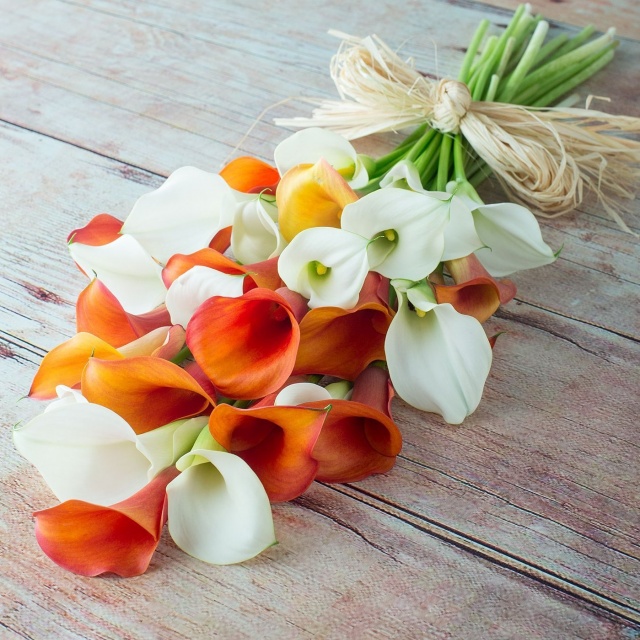 Букет из Калл «Белая жемчужина»