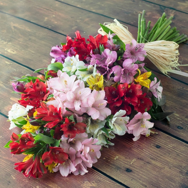 Букет Альстромерий «Красочный Микс»