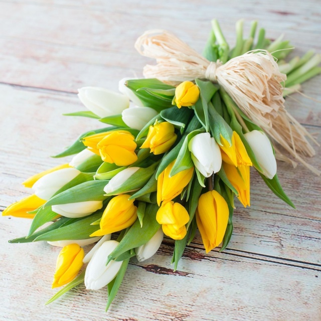 Букет из Тюльпанов «Солнечный»