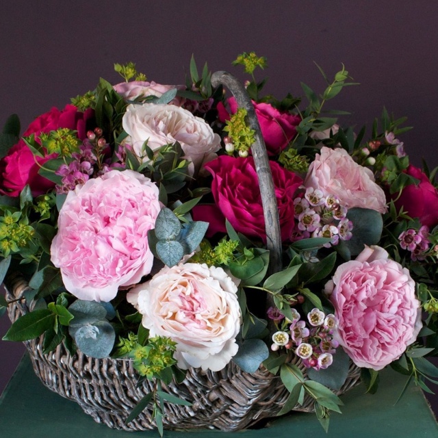 Букет из Английской Розы «Фонтан любви»