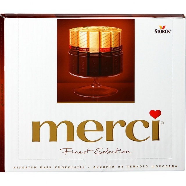 Merci темный шоколад