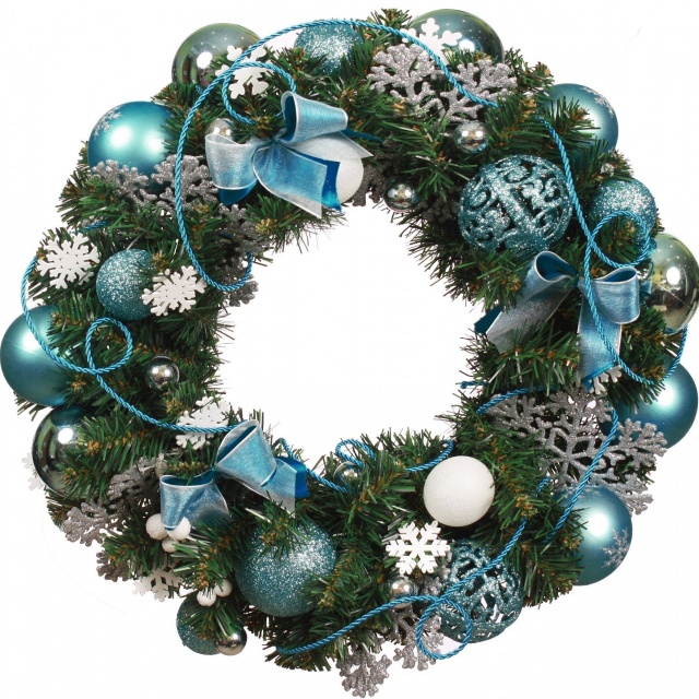 Новогодний венок из Пихты «Зимняя вьюга» Новогодний венок из Пихты «Зимняя вьюга»