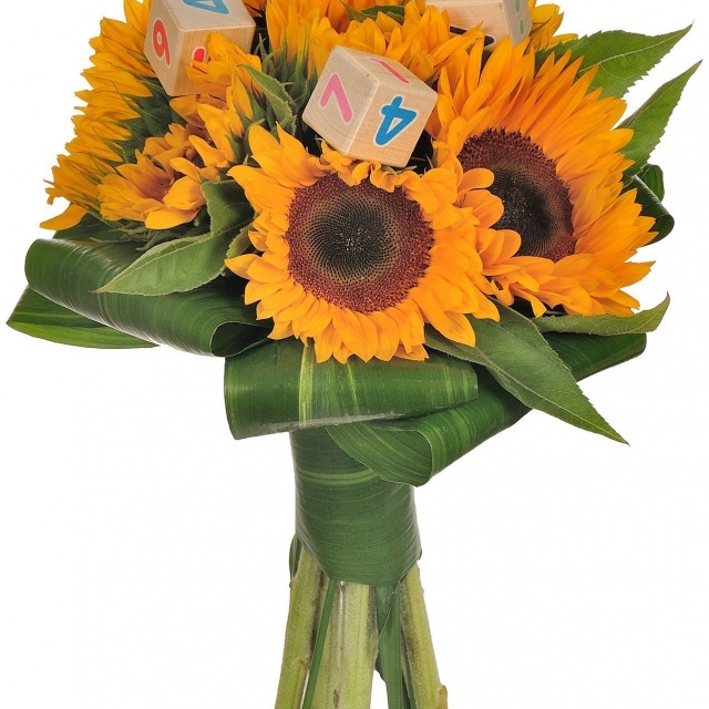 Букет Подсолнухов «Золотая пора» Букет Подсолнухов «Золотая пора»