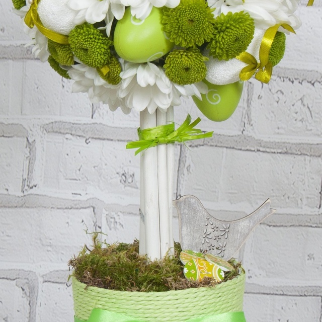 Топиарий из кустовой Хризантемы «Чудо-деревце»