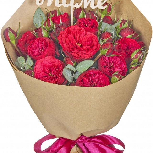 Букет из Роз Ред Пиано «Ракель»