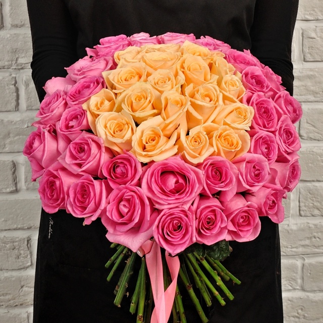 Букет из Роз 60 см «Аделаида»