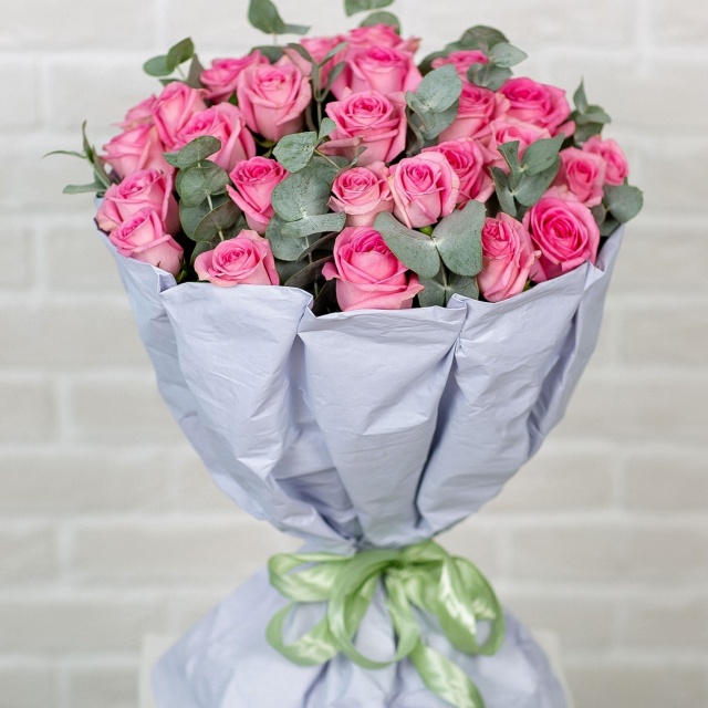 Букет из Роз 60 см «Голландская нежность»