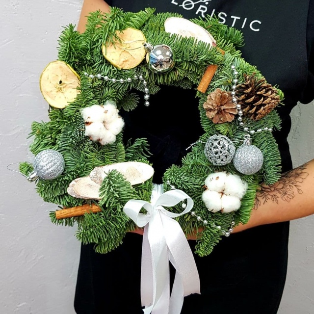 Новогодний Венок Свежесть