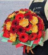 Букет из гермини Яркая вспышка Букет из гермини Яркая вспышка