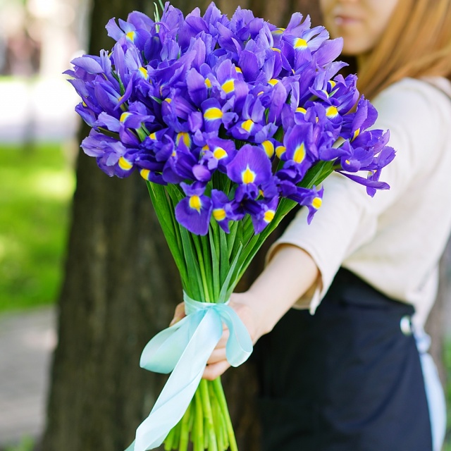 Букет из Ирисов «Ириска»