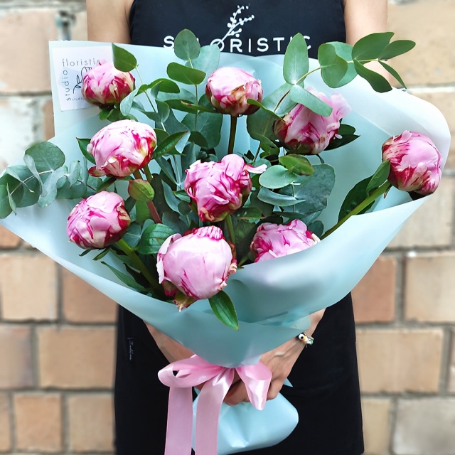 Букет Пионов «Сара Бернар»