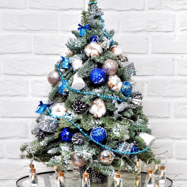 Новогодняя Ель Синяя Елка