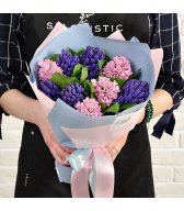 Букет гиацинт микс Букет гиацинт микс
