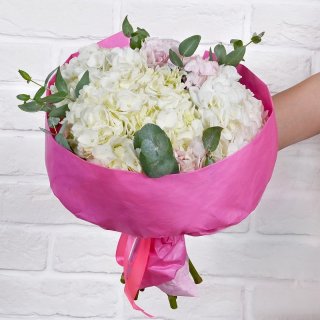 Букет из Гортензий «Мелодия цветов»
