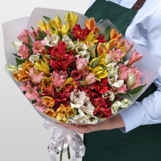 Букет Альстромерий «Вместо тысячи слов»