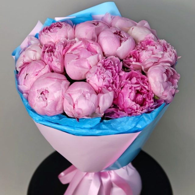 Букет из Пионов «Розовая симфония» Букет из Пионов «Розовая симфония»