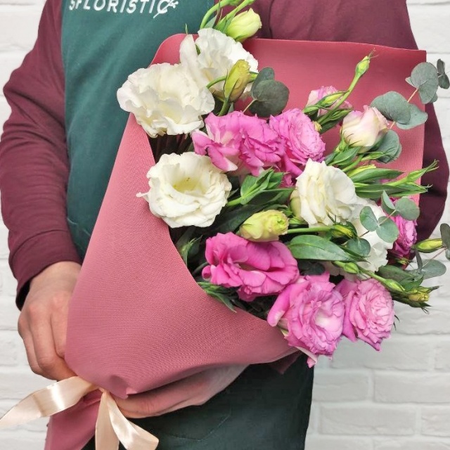 Букет из Эустомы «Комплимент»