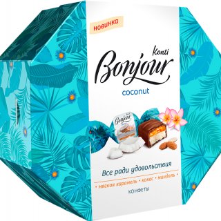 Конфеты Bonjour Coconut 150 г