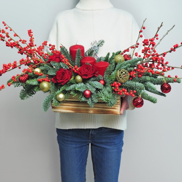 Новогодняя композиция Морозко