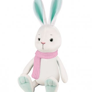 Мягкая Игрушка Кролик Тони в Шарфе, 25 см