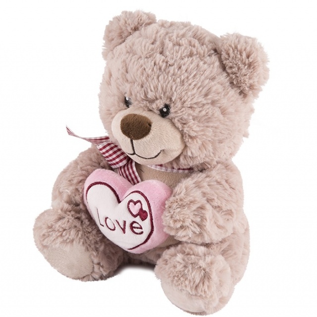 Мягкая Игрушка Мишка Обаяшка с Сердцем