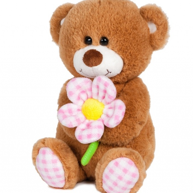 Мягкая Игрушка Maxitoys, Мишка с Ромашкой Мягкая Игрушка Maxitoys, Мишка с Ромашкой
