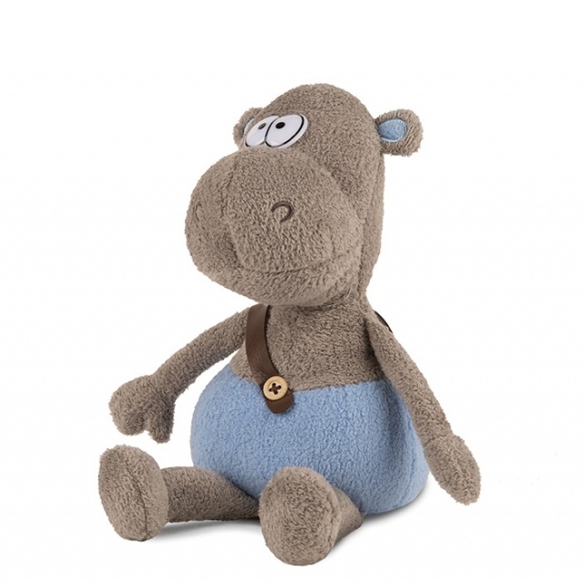 Мягкая Игрушка Бегемотик Мотик, Озвученный