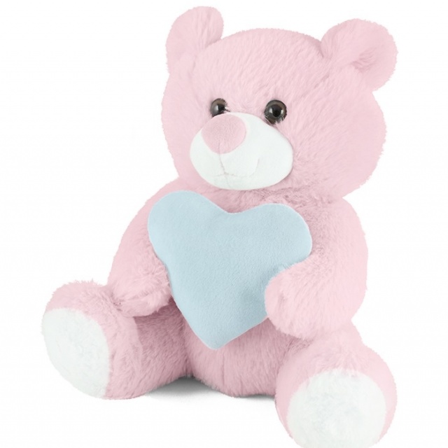 Мягкая Игрушка Мишка с Голубым Сердечком