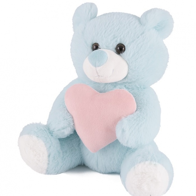 Мягкая Игрушка Мишка с Розовым Сердечком Мягкая Игрушка Мишка с Розовым Сердечком