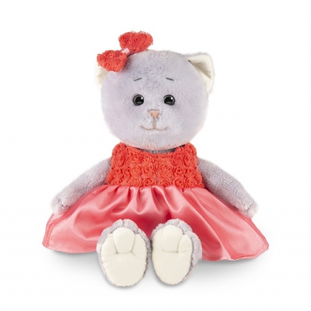 Мягкая Игрушка Мышель в Красном Платье Мягкая Игрушка Мышель в Красном Платье
