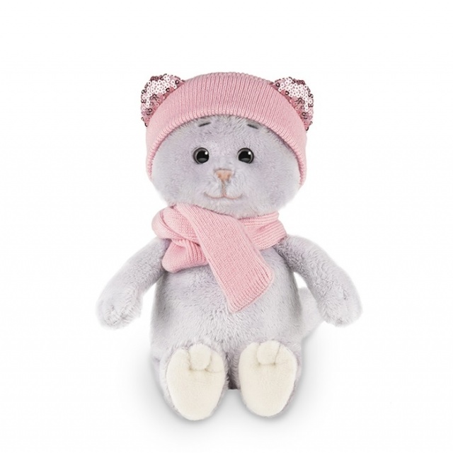 Мягкая Игрушка Мышель в Шарфе и Шапке Мягкая Игрушка Мышель в Шарфе и Шапке