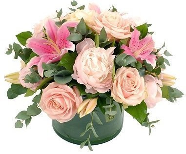 Композиция из Пионов и Лилий «Шикарная композиция»