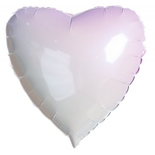 Воздушный шар нежно-розовое сердце