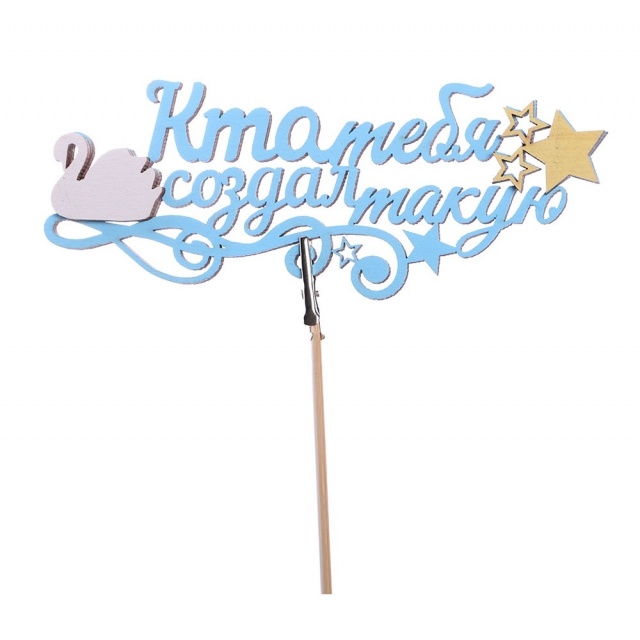 Топпер-магнит «Кто тебя создал такую»