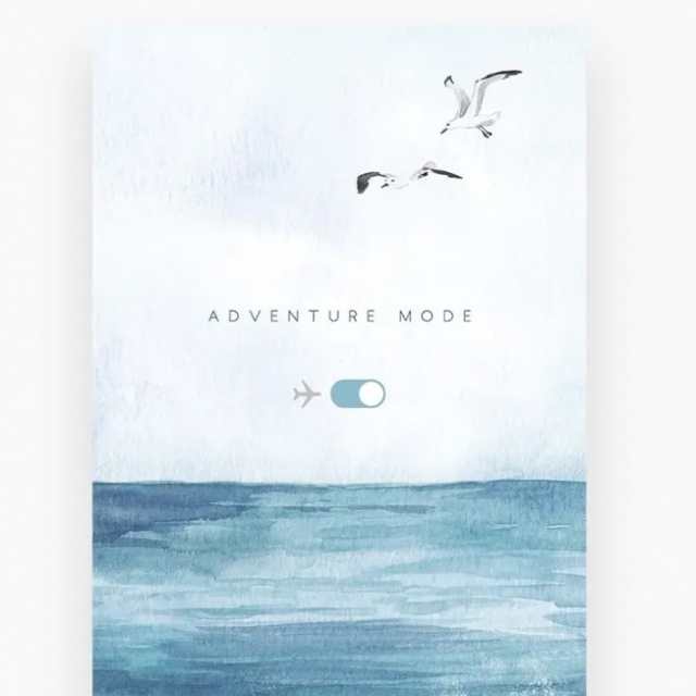 Открытка «Adventure mode» Открытка «Adventure mode»