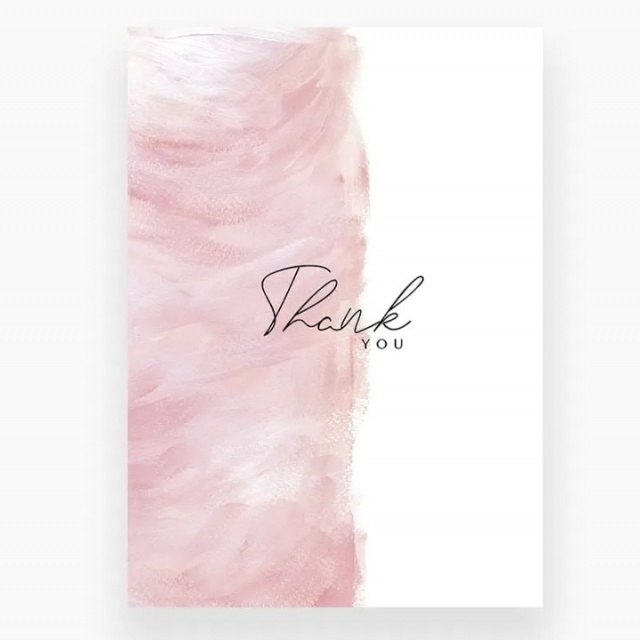 Открытка «Thank you» Открытка «Thank you»
