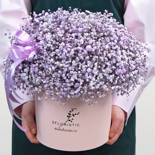 Композиция из Гипсофилы «Перекати-поле»