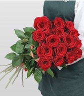 Букет их красных Роз 15 шт 100 см «Идеальная любовь»