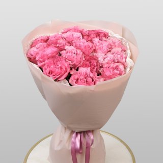 Букет розовых Роз «Андромеда»