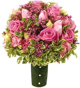 Букет из Роз, Тюльпанов и Лизиантуса «Одна и только»