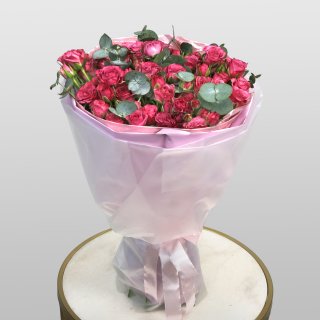 Букет из кустовых Роз «Розовый аромат»