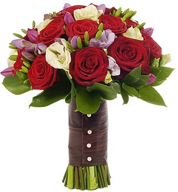 Букет из Роз и Фрезий «Просто мы»