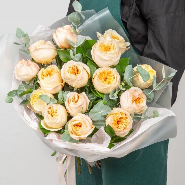 Букет из Роз Эквадор «Чистота Нежности»
