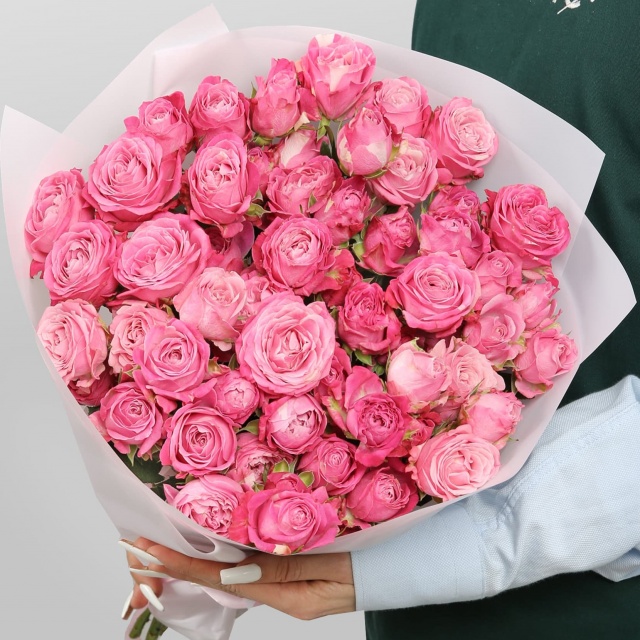 Букет Пионовидных Роз «Ренессанс»