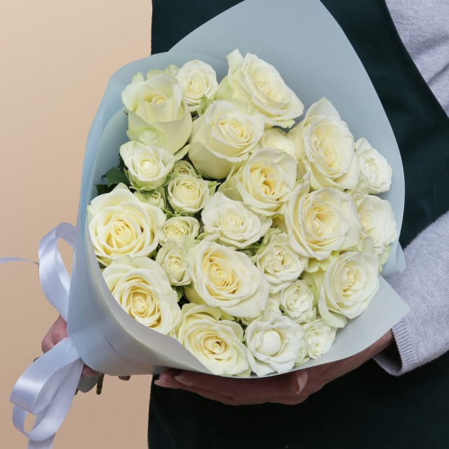 Букет из Роз «Аромат чистоты» Букет из Роз «Аромат чистоты»