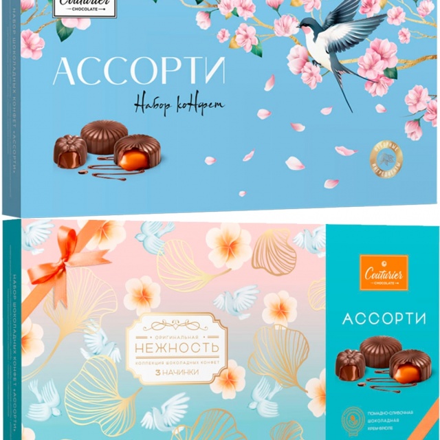 Конфеты Ассорти Шоколадный Кутюрье Конфеты Ассорти Шоколадный Кутюрье