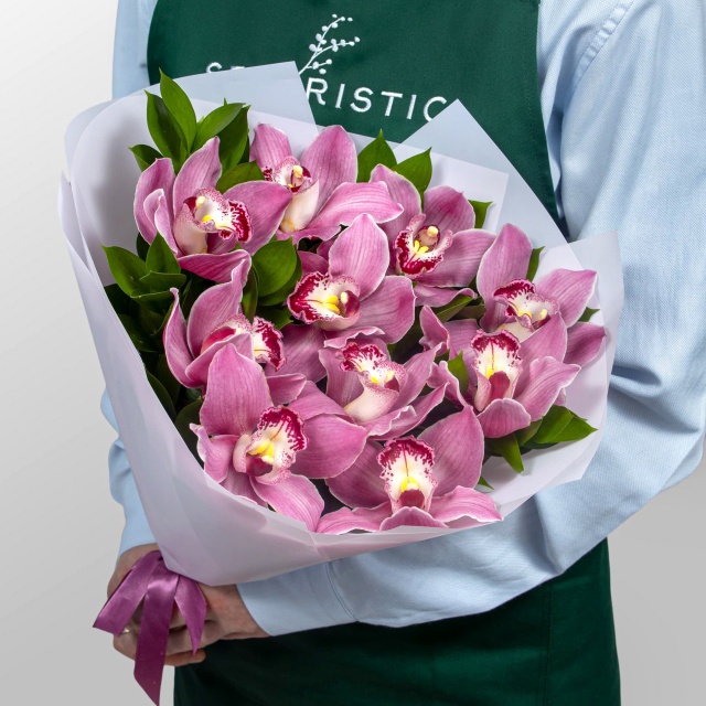 Букет Орхидей «Розовый мираж»