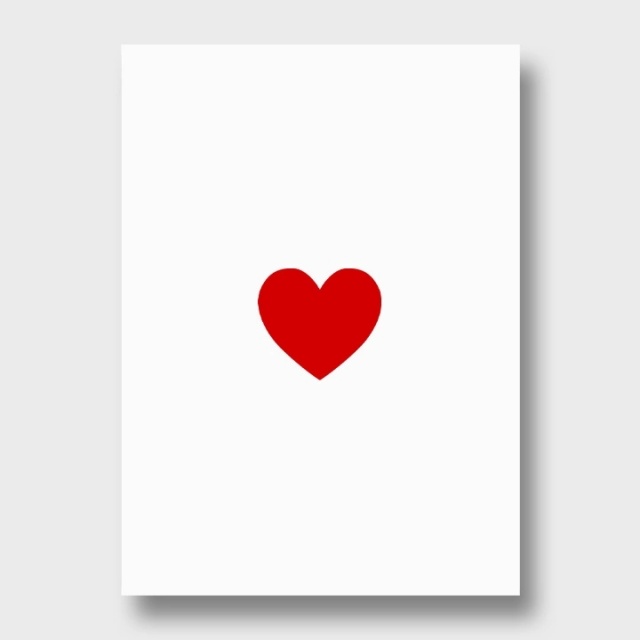 Открытка «Красное сердечко» Открытка «Красное сердечко»