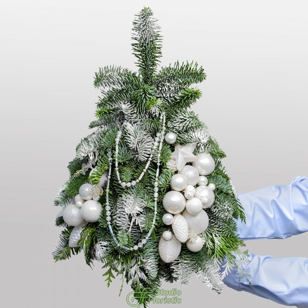 Новогодняя Ель «Белый Иней» Новогодняя Ель «Белый Иней»